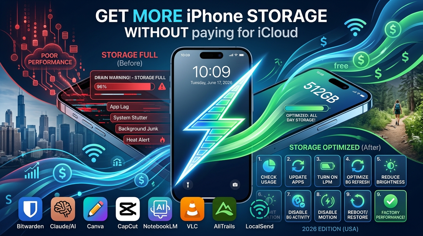 How to Get More iPhone Storage Without Paying for iCloud?